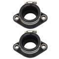 Saihisday 2pcs Carburetor Intake Manifold Adapter Replacement For Yamaha Banshee 350 Replaces Yfz350 