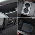 Anti Dust Mats For Chevy Blazer Accessories 2019 2020 2021 2022 2023 Custom Fit Cup Holder Insert Liner Coaster Center Console 