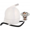 Ocpty Thermostat Engine Coolant Reservoir Bottle Overflow Tank Fits For 2003-2012d E-150 250 2004-2012 Ford E-350 Super Duty