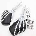 Xkh Group Motorcycle Talon Skull Skeleton Hand Mirror For Suzuki Gsxr Gsx R 600 750 1000 Hayabusa Cruiser