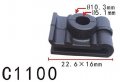 Autobahn88 U-nut Clip Compatible With Mitsubishi Universal Use Pack Of 20