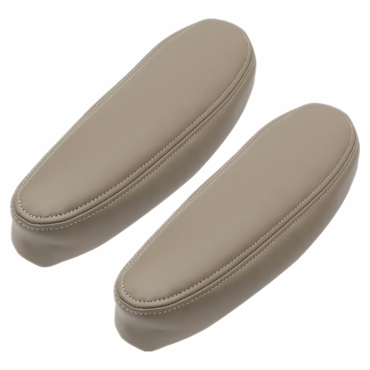 2 Piece Armrest Cover For Chevy Silverado Gmc Sierra Tahoe Suburban Avalanche 2003 2007 Medium Neutral Tan Leather Color Code