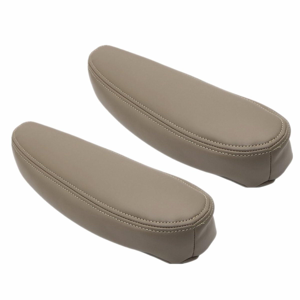 2 Piece Armrest Cover For Chevy Silverado Gmc Sierra Tahoe Suburban Avalanche 2003 2007 Medium Neutral Tan Leather Color Code