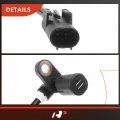 A-premium Abs Wheel Speed Sensor Compatible With Mercedes-benz Models Ml320 1998-2003 Ml430 1998-2001 Ml500 2002 Ml55 Amg