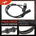 A-premium Abs Wheel Speed Sensor Compatible With Mercedes-benz Models Ml320 1998-2003 Ml430 1998-2001 Ml500 2002 Ml55 Amg