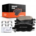 A-premium Rear Ceramic Disc Brake Pads Set Compatible With Select Toyota Models Venza 2009 2010 2011 2012 2013 2014 2015 2016