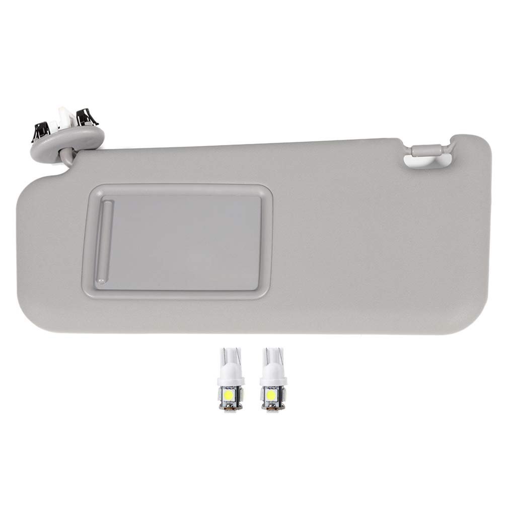 Ocpty Sun Visor Fit For 2006-2013 Toyota Rav4 With Sunroof Left Driver Side Gray