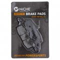 Niche Brake Pad Set For Kawasaki Vulcan 1500 Nomad 43082-1226 43082-1194 Front Rear Semi-metallic