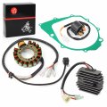 Stator Regulator Relay With Gasket For Yamaha Warrior 350 Yfm350 1996 1997 1998 1999 2000 2001 3hn-85510-10-00 3gd-15451-00-00