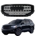Front Bumper Grille Glossy Black Grill Replacement For Acadia Denal 2017 2018 2019