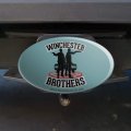 Supernatural Brothers Oval Tow Trailer Hitch Cover Plug Insert
