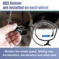Uxcell Rear Left Right Abs Sensor Wheel Speed No 34526752683 For Bmw 330i 330ci 325i 325ci M3