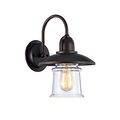 Wall Sconce In Rubbed Bronze Finish 