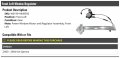 Front Left Driver Side Window Regulator With Motor Compatible 2000-2004 Kia Spectra