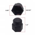 A A 20 Pack -13 16 Black Nylon Lug Nut Cover Cap For Trailer Camper Travel Truck