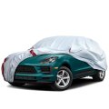 Waterproof Car Cover For 2014 2026 Porsche Macan 6 Layers All Weather Custom Fit With Cotton Liner Zipper Door And Windproof 