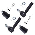Front Suspension Set Of 4 Outer Tie Rod End Lower Ball Joint Fit 2000-2002 For Chrysler Neon 2001-2005 Pt Cruiser Dodge