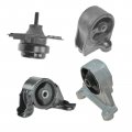 Engine Motor Transmission Mount Kit Set Of 4 For Honda Civic Manual Mt 1 7l Front And Rear Mounts 