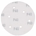 Hifrom 60pcs 5 Inch Sanding Discs 6-hole Dustless Hook-and-loop 40 60 80 120 180 240 Grit Sandpaper Assortment For Random