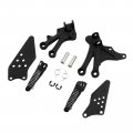 Tcmt Motorcycle Driver Footpegs Bracket Kit Fit For Kawasaki Ninja Zx10r Zx 10r 2004-2005 Sand Black