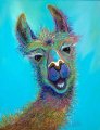 Animal Accent Decor Tile Jolly Llama By Susan Libby Art Kitchen Bathroom Shower Ceramic 6 In X 8 