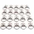 20 Stainless Steel 6mm Square Eye Plates W Ring 1 4 Marine 316 Ss Boat Rigging 