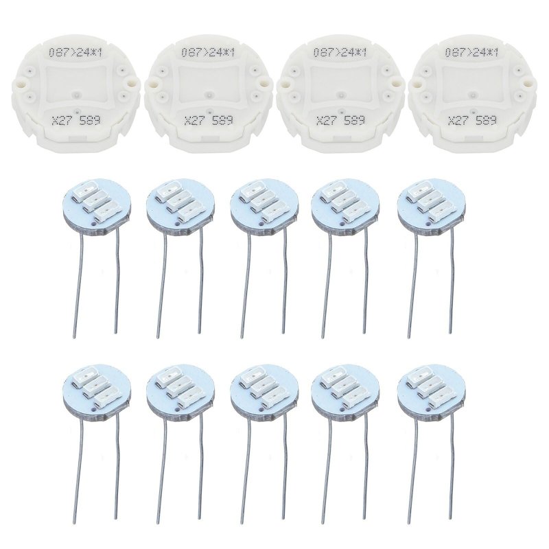 4pcs X25 589 Stepper Motor Speedometer Guage Cluster Repair Kit With 10pcs 4 7mm Mini Bulbs Green