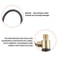 200cm Flexible Copper Rubber Tube Tire Valve Connect Pipe Air Chuck Compressor Pump Extension Hose For Car Motorbike Bike Quick