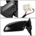 To1320356 Factory Style Driver Left Side Mirror Manual Folding Power Adjust Heated Glass Compatible With Toyota Tacoma 16-17