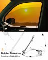 A-premium Power Window Regulator With Motor Replacement For Jeep Liberty 2006-2007 Hole Style Rear Right Passenger Side