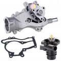 Ocpty Water Pump Thermostat Housing Kit For 2013-27 Buick Encore 1 4l 2011-2016 Chevrolet Cruze 1 Oe 25192709 55579016