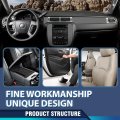 Dash Cover Dashboard Panel Tpe For Chevy Avalanche Silverado 1500 2500hd 3500hd Ltz Only Gmc Sierra Slt Denali 2007-2013 Fit