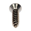 Self Tapping Screws Stainless Steel Material Natural Finish Oval Screw Phillips Drive Style 8 Pieces 