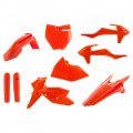Full Plastic Kit 16 Ktm Orange For 250 Xc-f 2016-2018 