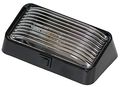 Arcon 51308 Clear Porch Utility Light With Off-white Base 