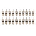 Keenso 50pcs Ac Valve Core Kit Car Air Conditioning With Aluminium Alloy Copper For R134 Auto Conditioner High Pressure