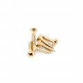 Uxcell 3-inch Long Brass Door Latch Sliding Lock Barrel Bolt Gold Tone