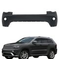 Primed Plastic Front Bumper Cover Without Park Assist Holes Replacement For Grand Cherokee 2017-2021 6eb83tzzaa Ch1014129 
