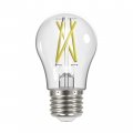 Satco 6 Pack Vintage Dimmable Led Filament Bulbs S12406 High Lumens 8 2 Watt A15 Soft White Light 3000k 120 Volt