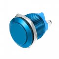 19 Mm Momentary Push Button Switch Metal Round Start Spst 1no Ac 250v Blue 