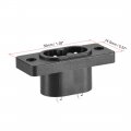 Uxcell C8 Panel Mount Plug Adapter Ac 250v 6a 2 Pins Iec Inlet Module Power Connector Socket Straight With Heat Shrink