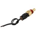 Brass Oval Engine Coolant Temperature Sensor Analog Output Flange Mount 100 To 120 Degrees Measuring Range 