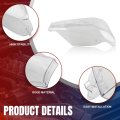 1 Pair Front Headlight Lampshade Clear Lens Cover Shell Fits For Bmw X3 X4 F25 F26 2014 2015 2016 2017