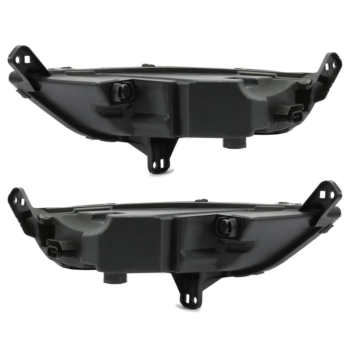 Led Fog Light Pair For 2015 2016 2017 Chrysler 200 Bumper Lamps Replacement Ch2593149 Ch2592149 Clear Lens Chrome Housing