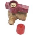 Supplying Demand 01-380g Gas Shut-off Angle Valve 3 8 Inch Od Flare X 1 2 Fip