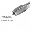 Uxcell Thread Milling Threading Tap 7 16 -14 Unc Left Hand Machine Hss High Speed Steel 6542 Uncoated 4 Straight Flutes 2b