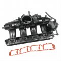 Engine Intake Manifold W Valve For 2009-2013 Audi A3 Tt Quattro 2008-2015 Volkswagen Cc Eos Tiguan Gti 1 4 2 L4 