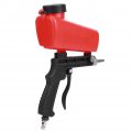 Sand Blaster 21lbs Pneumatic Sandblasting Machine Blasting Grit Shot Handheld Spray Gun With Pot For Industrial Mini