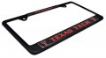 Black Metal License Plate Frame Second Generation Alumni Version Texas Tech 