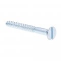 Prime-line Wood Screws Flat Head Slotted Drive 14 X 2-1 2 In Zinc Plated 25 Pack 